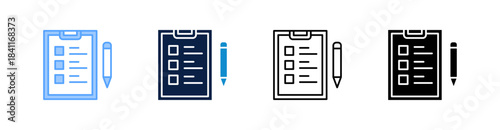 Requirements Multiple Style Icon Set Collection 