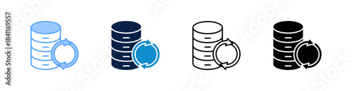 Database Reload Multiple Style Icon Set Collection 