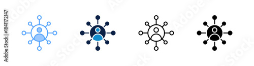 Network Multiple Style Icon Set Collection 