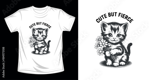 Animal graphic vector art t-shirt design print template