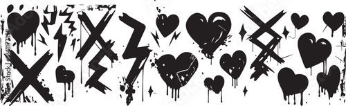 Wild Forest Mushroom Silhouettes Collection
Black Silhouette Mushrooms in Grass Design Set
Nature-Inspired Mushroom Outline Illustrations