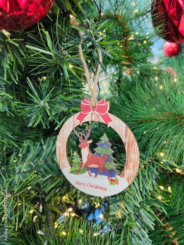 Christmas tree decorations in 