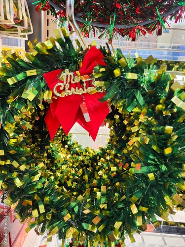 Christmas tree decorations in 