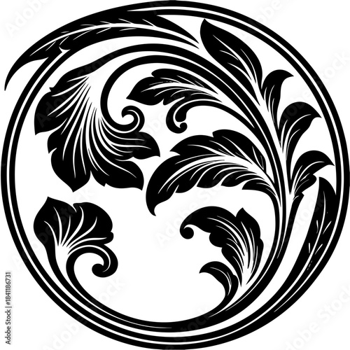 abstract floral background