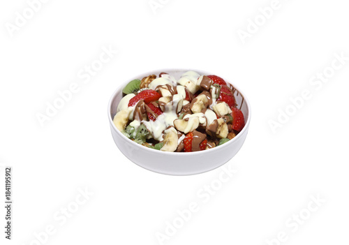 bubble waffle ona a plate