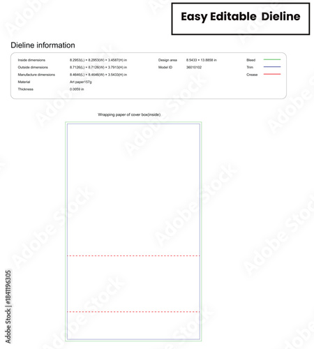 open square magnetic gift box dieline template box dieline die lines packaging custom dieline  box cardboard box dieline pizza box dieline printable product packaging layout,
