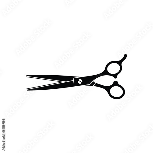 Set of 12 barbershop icons isolated on white background. 12 Barbershop and haircuts salon design elements. Vector illustration 10 eps.