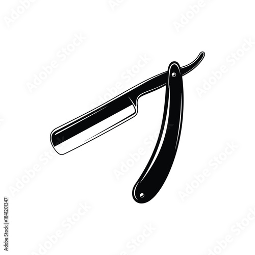 Set of 12 barbershop icons isolated on white background. 12 Barbershop and haircuts salon design elements. Vector illustration 10 eps.