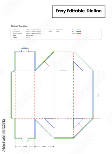 tuck end box variations security buckles dieline template box dieline die lines packaging custom dieline  box cardboard box dieline pizza box dieline printable product packaging layout,
