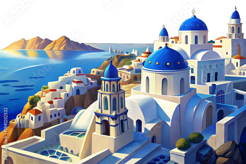 Santorini’s white buildings and blue domes shine over dramatic cliffs and the Aegean Sea, creating one of Europe’s most breathtaking island destinations