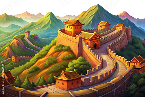 The Great Wall stretches across mountain ridges with stunning winter light and historic stonework, offering one of the most iconic travel experiences in Asia