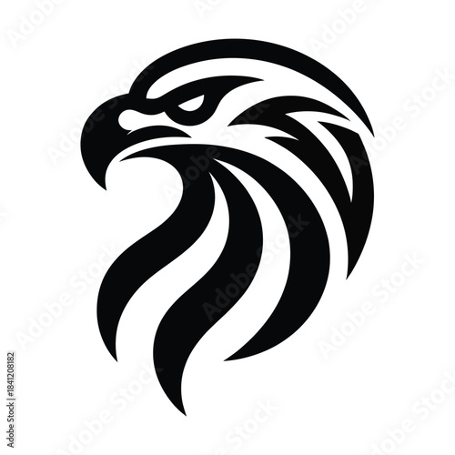 Stylized Abstract Eagle Logo Icon Vector Collection