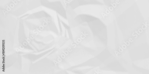 White crumpled paper texture. white crumpled paper texture sheet background. Wrinkled paper texture.	