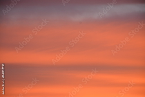 Beautiful orange sunset. Background