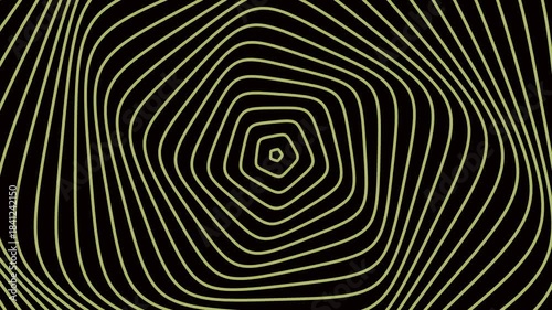Golden Irregular Concentric Ripple – Soft Organic Wave Loop