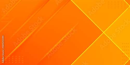 Abstract orange square overlap background for card graphics design. Orange background with shadow elements.