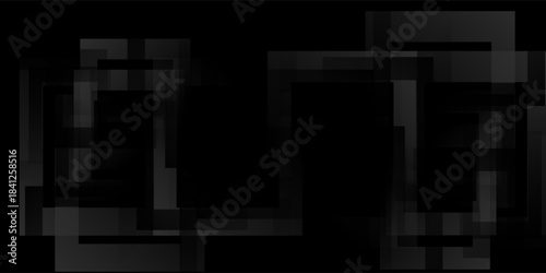 Abstract black luxury background with diagonal stripes. Trendy geometric grey gradient. Vector illustration