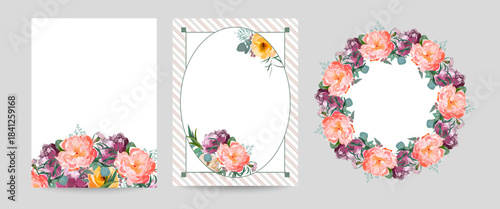 Floral Spring Frame Collection