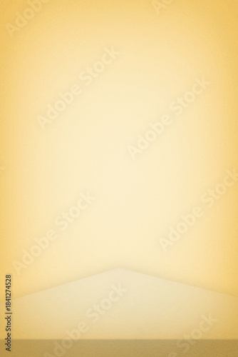Abstract Peach Powder and cream gradient room empty background