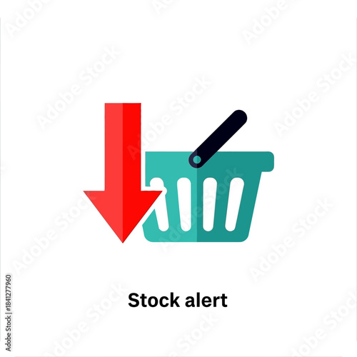 Inventory reduction graphic, showing decrease in consumer purchasing power