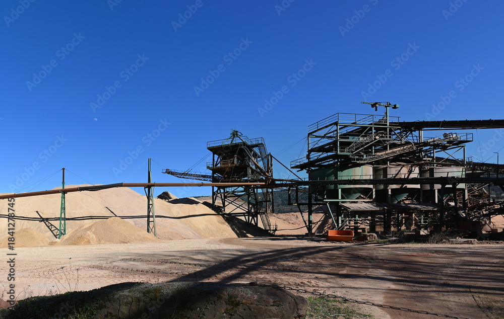 Fototapeta premium Kieswerk