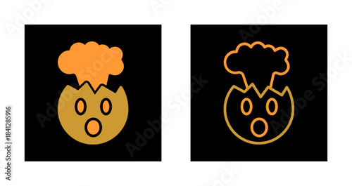 Exploding Head Icon Design