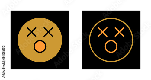 Dizzy Face Icon Design