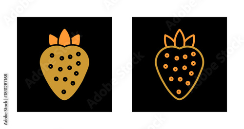 Strawberry Icon Design