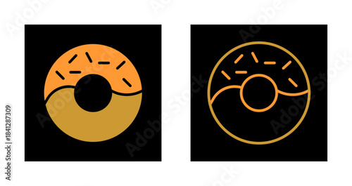 Doughnut Icon Design