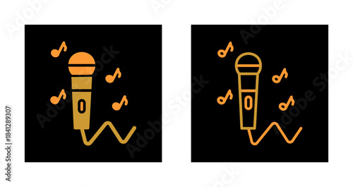 Karaoke Icon Design