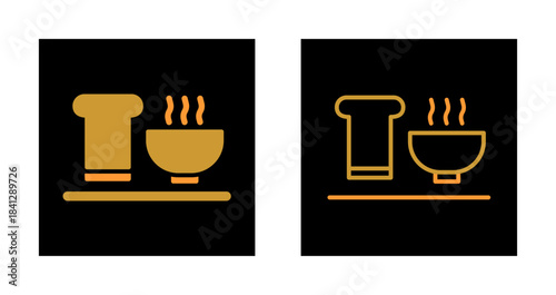 Breakfast Cooking Icon Design
