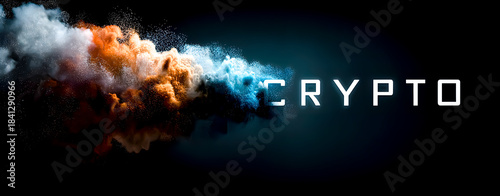 Abstract background for cryptocurrencies.