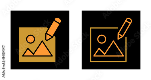 Photography Editing Icon Design