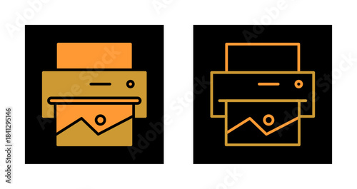 Photo Printing Icon Design