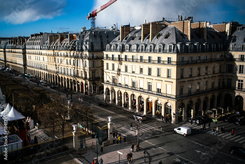 Fotografi ville, paris, vue, architecture, france, urbain, bâtiment, europe, ciel, voyage,