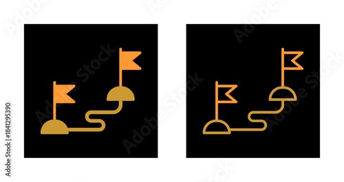 Milestones Icon Design