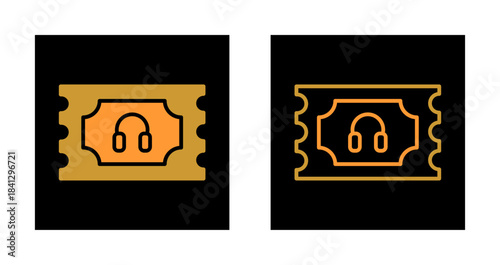 Support Ticket Icon Design