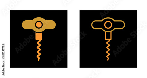 Wine Opener Icon Design