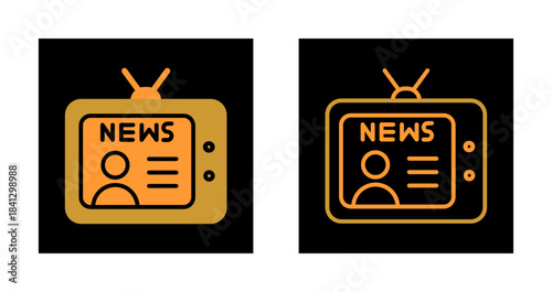 Newsreader Icon Design