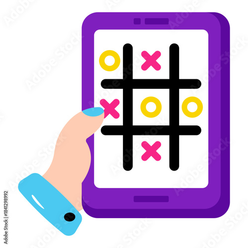 Premium download icon of tic tac toe 