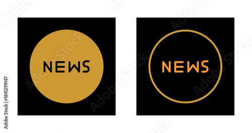 News Icon Icon Design