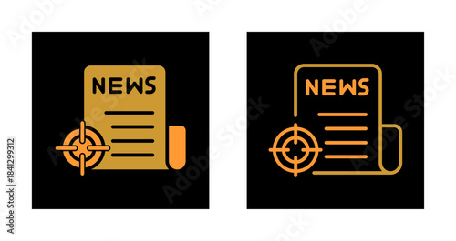 News Scoop Icon Design