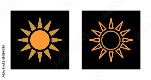 Sun Icon Design