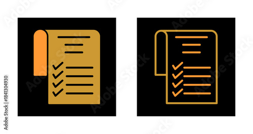List Icon Design