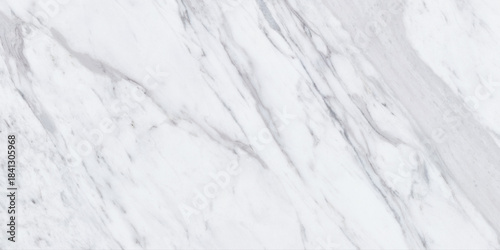 White marble with gray veins. Calacata Italian stone, texture for ceramic tiles, carpet design.