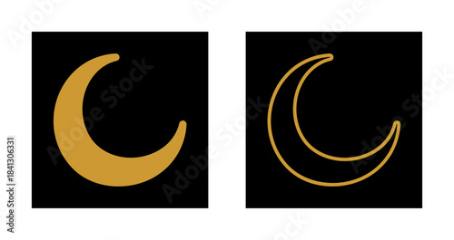 Moon Icon Design