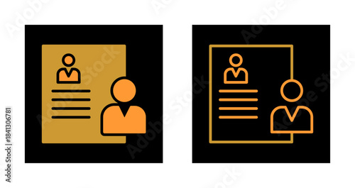 HR Policy Icon Design