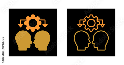 Conflict Management Icon Design