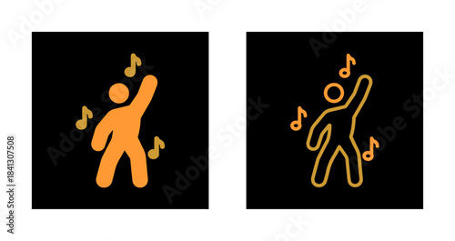 Music and Dance Icon Design