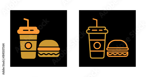 Party Food Icon Design